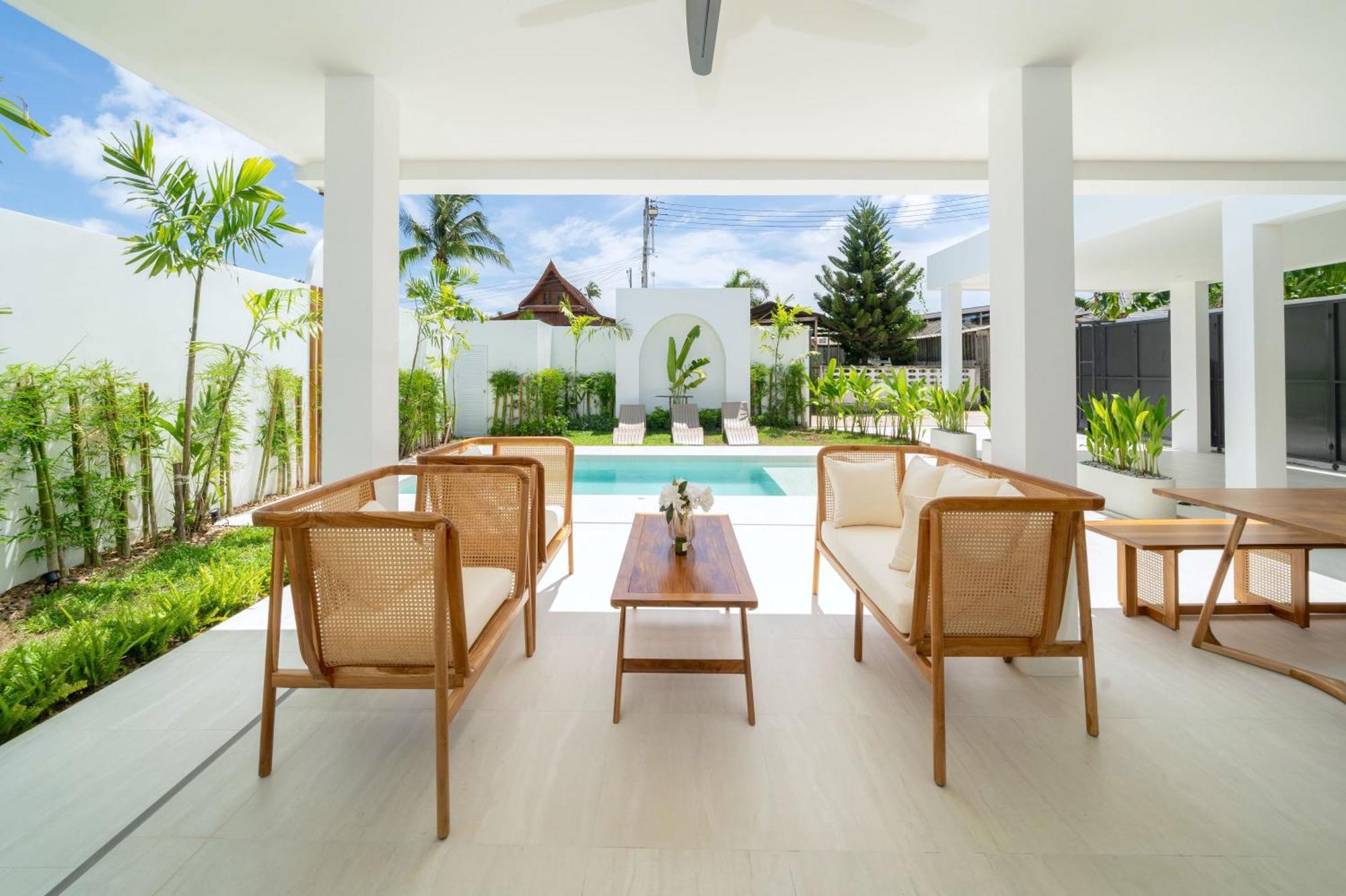 Brand New 4Br Balinese Style Pool Villa Kaia Just 5 Min Drive From Naiharn Beach Rawai 외부 사진